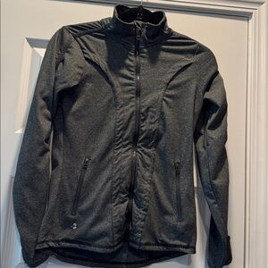 Black Full-Zip  Work Out Jacket